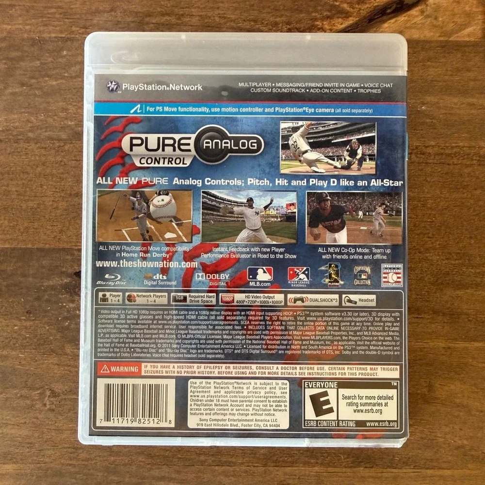 PS3‎ Baseball Games Bundle MLB 09 The Show & MLB 11 The Show CIB